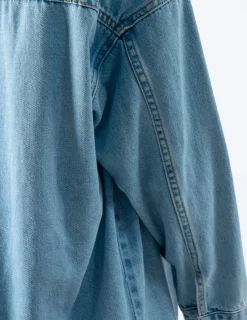 STELLA ESSENTIALS Zippy Shirt - Light Wash