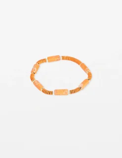 Stone Bracelet - Terracotta Stone
