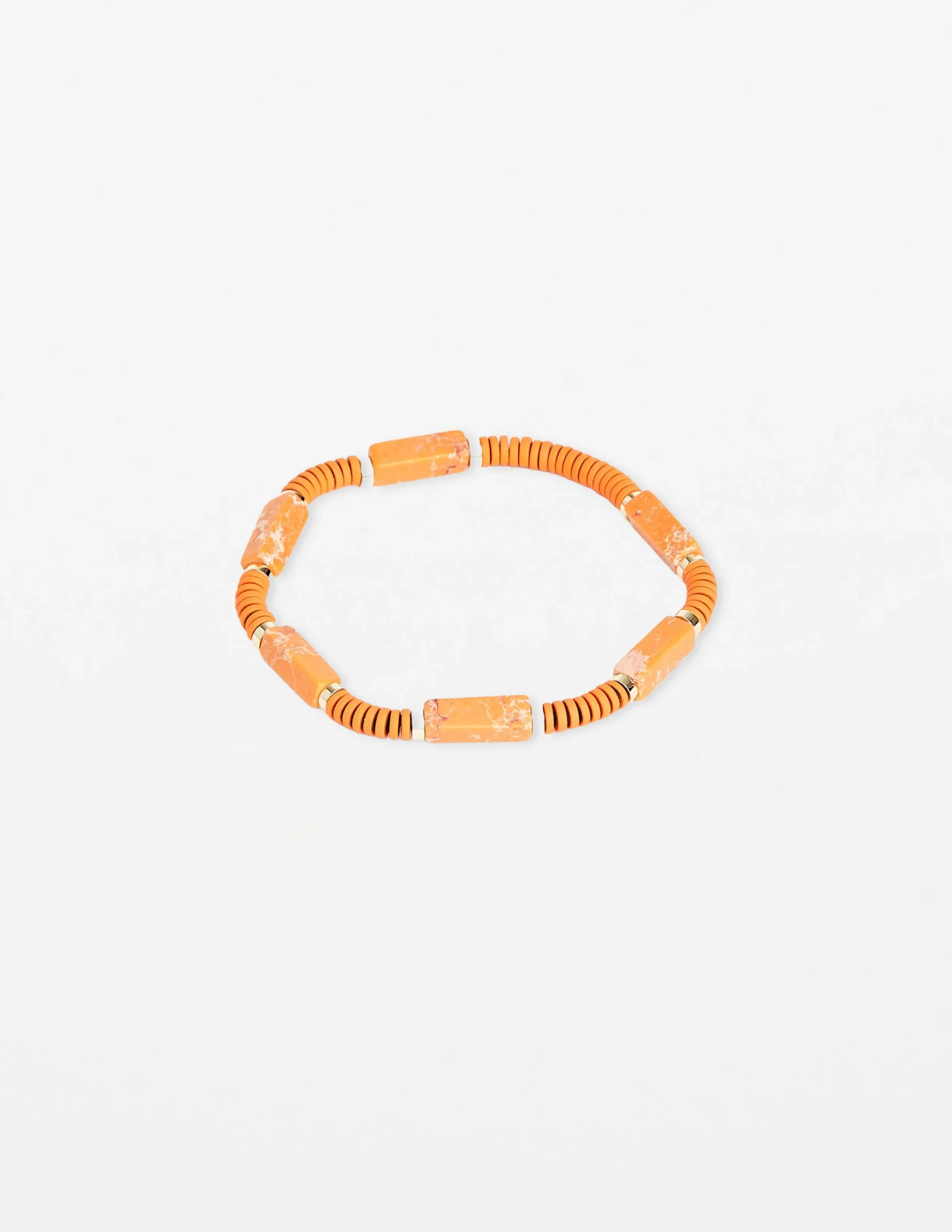 Stone Bracelet - Terracotta Stone