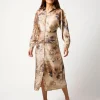 Suki Dress - Winter Watercolour