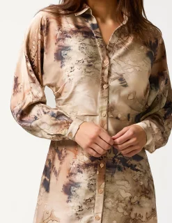 Suki Dress - Winter Watercolour