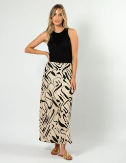 Summer Skirt - Painterly Geo