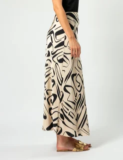 Summer Skirt - Painterly Geo