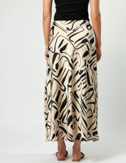 Summer Skirt - Painterly Geo