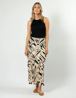 Summer Skirt - Painterly Geo