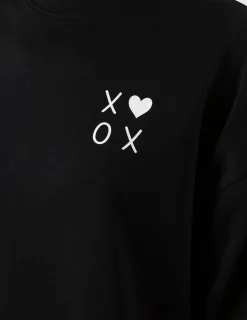 Sunday Sweater - Black XO Love
