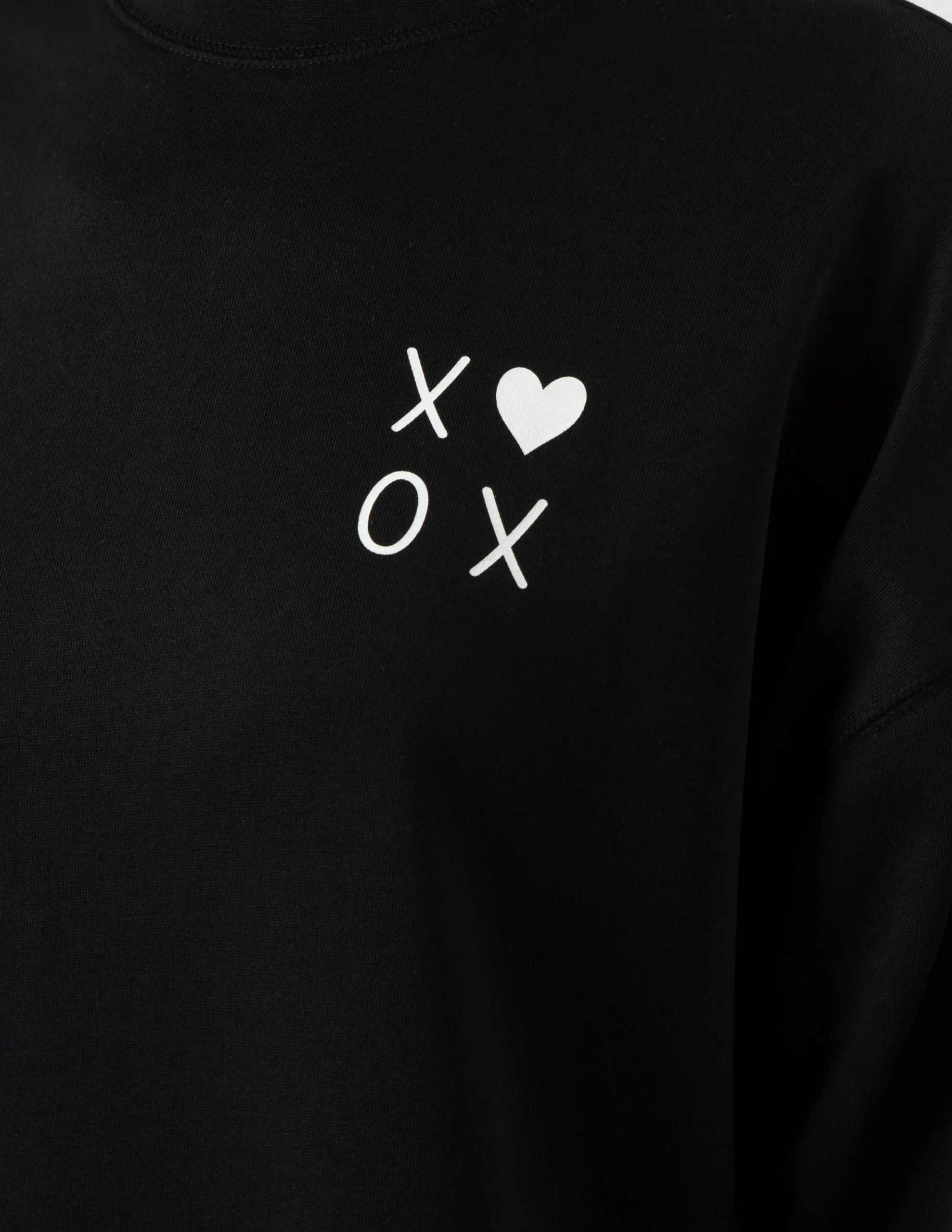 Sunday Sweater - Black XO Love