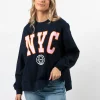Sunday Sweater - Navy NYC