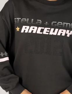 Sunday Sweater - Steel Grey Raceway