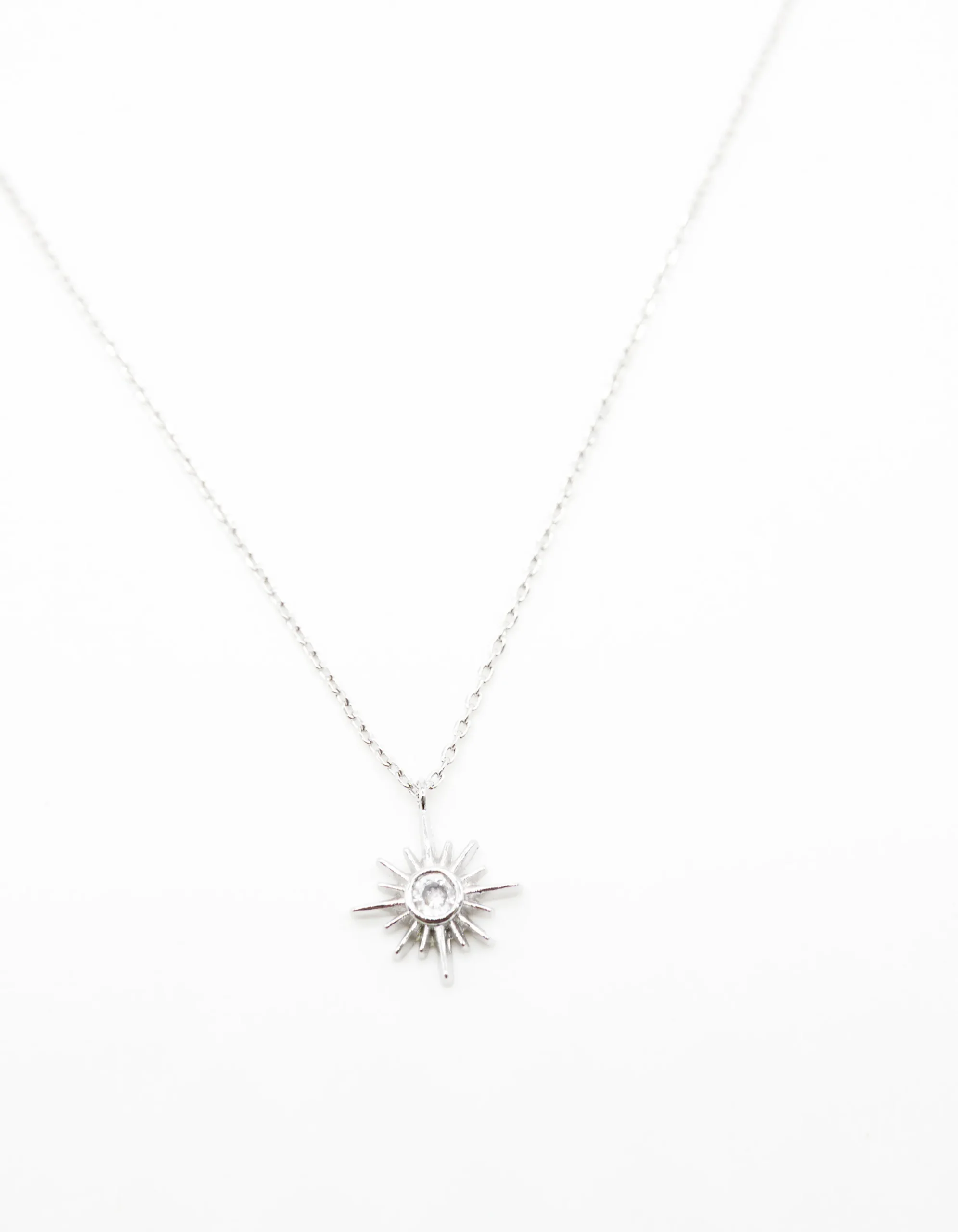 Sunshine Necklace with Crystal