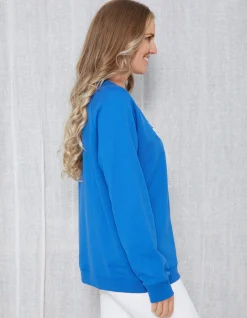 Sweater - Blue Sapphire S+G Logo