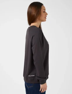 Sweater Cracked Rose - Aged Black
