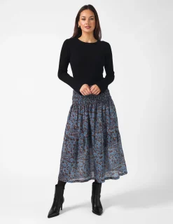 Tallulah Skirt - Arctic Cat