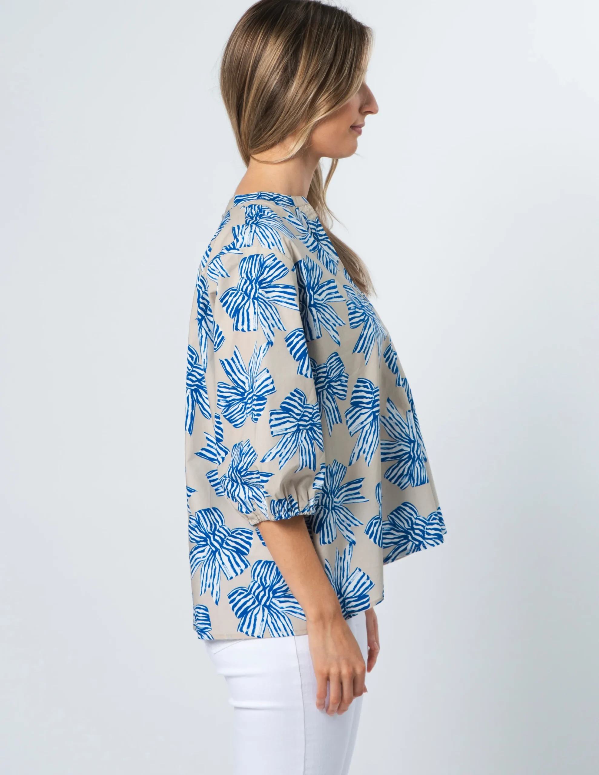 Tamsin Top - Bowtiful Blue