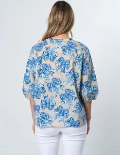 Tamsin Top - Bowtiful Blue