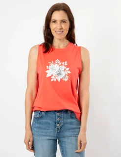 Tank - Coral Paper Flowers Boutique