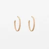 Thin Chain Hoop