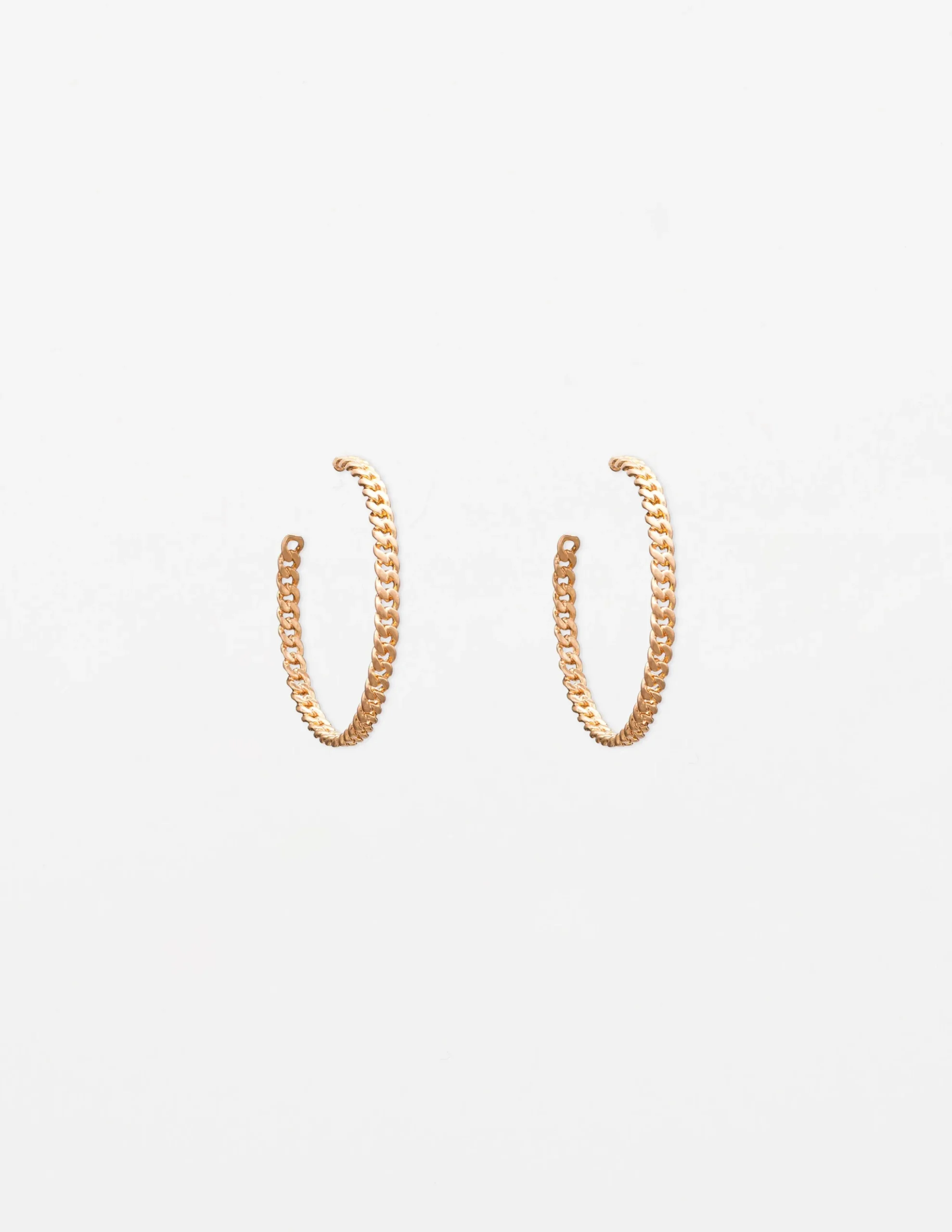 Thin Chain Hoop