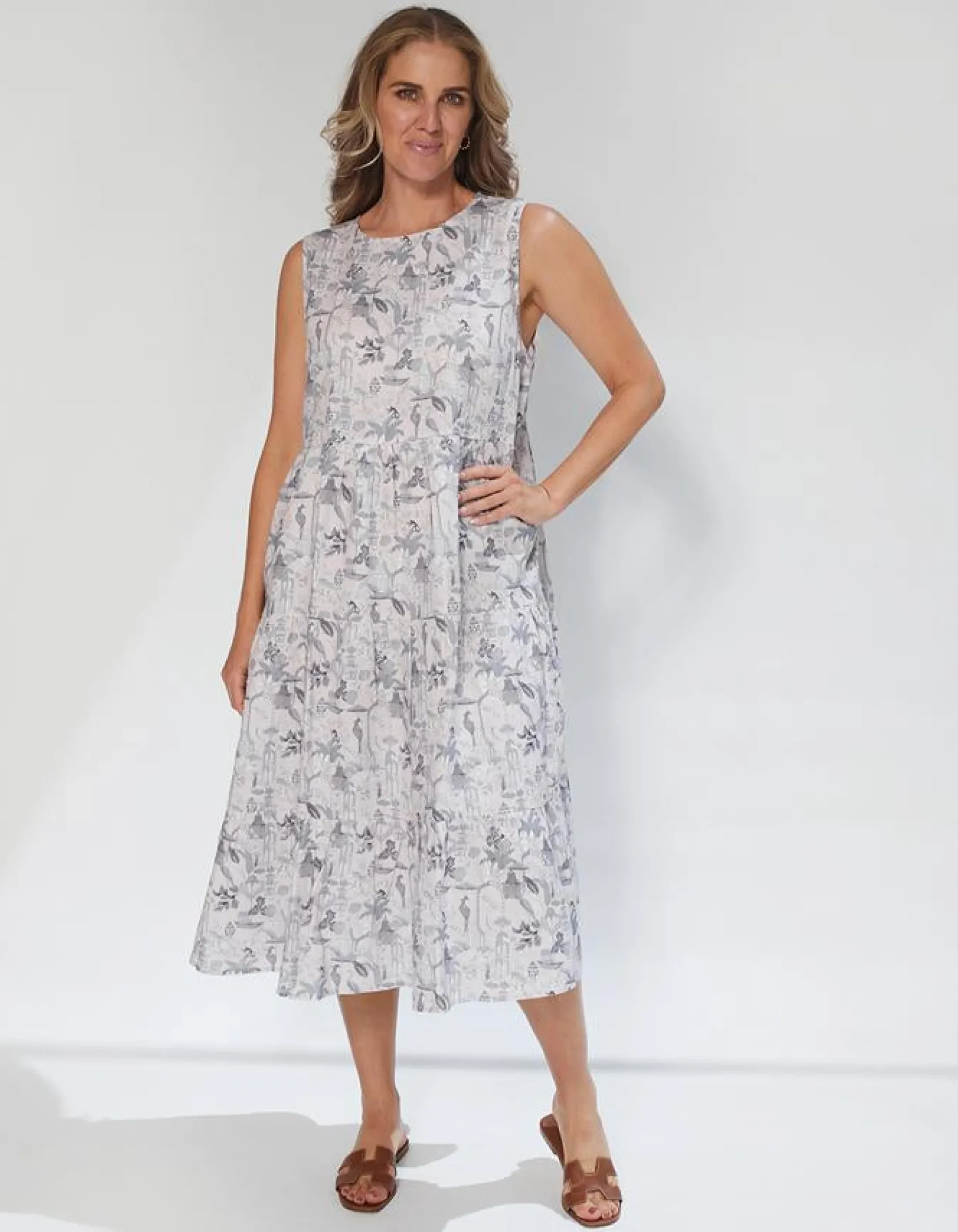 Tivoli Dress - Tulleries Umber
