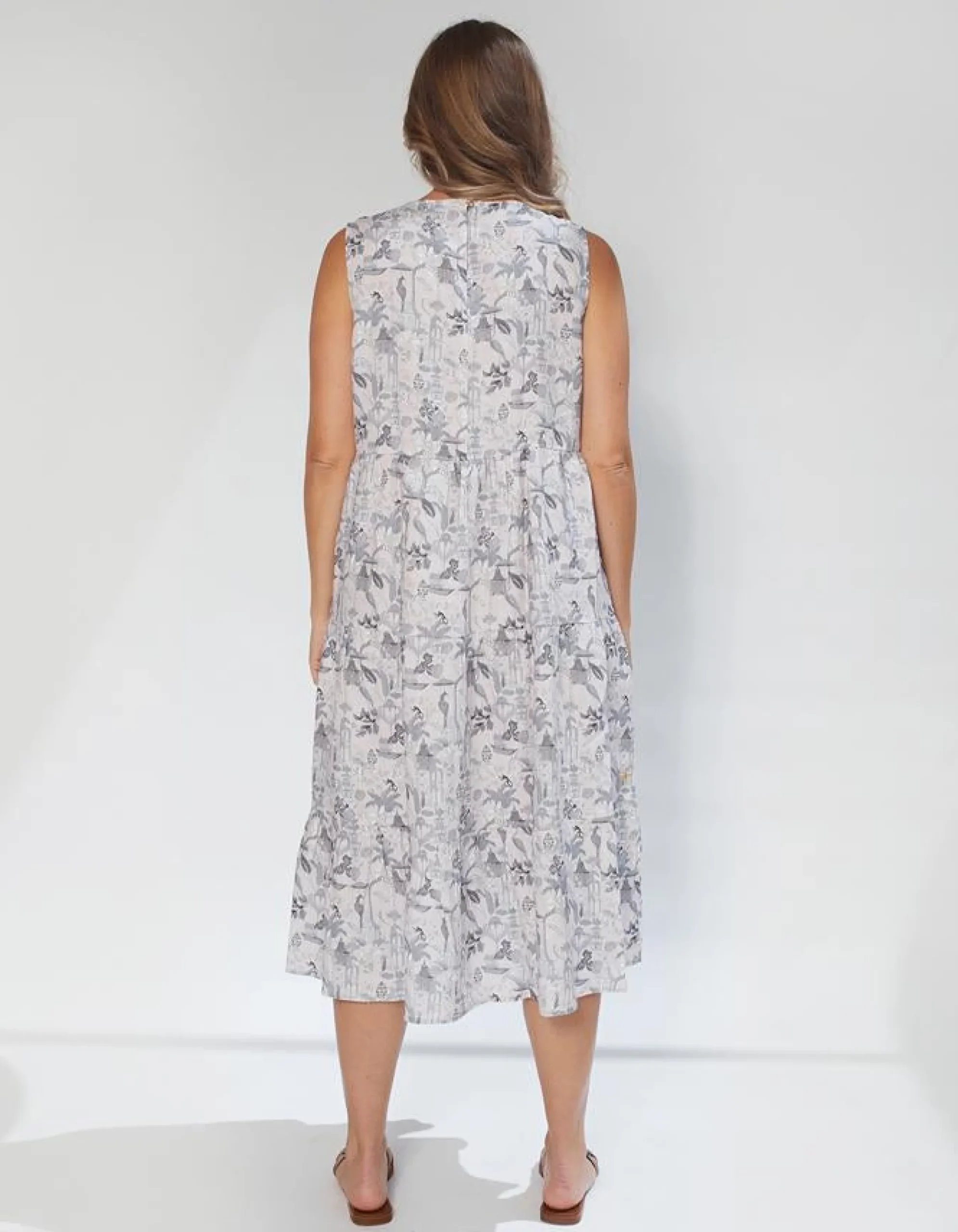 Tivoli Dress - Tulleries Umber