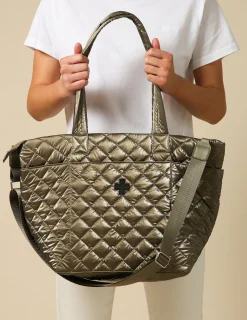 Tote Bag Quilted - Khaki