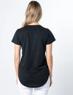 T-Shirt - Black Birds Of A Feather Cross