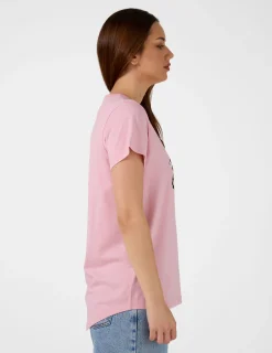 T-Shirt - Blush Leopard Flower