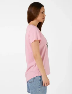 T-Shirt - Blush Leopard Lips