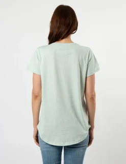 T-Shirt - Mint Paper Flowers Bouquet