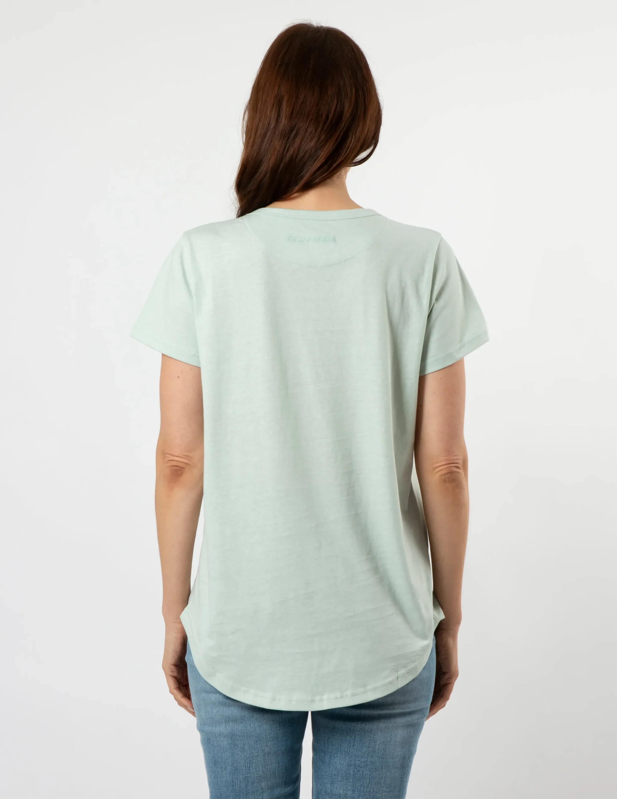 T-Shirt - Mint Paper Flowers Bouquet