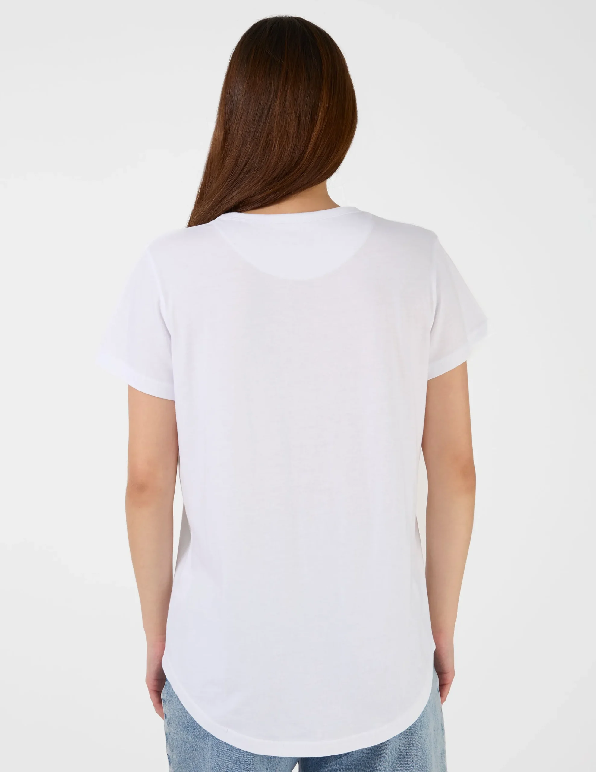 T-Shirt - White Blush Cross