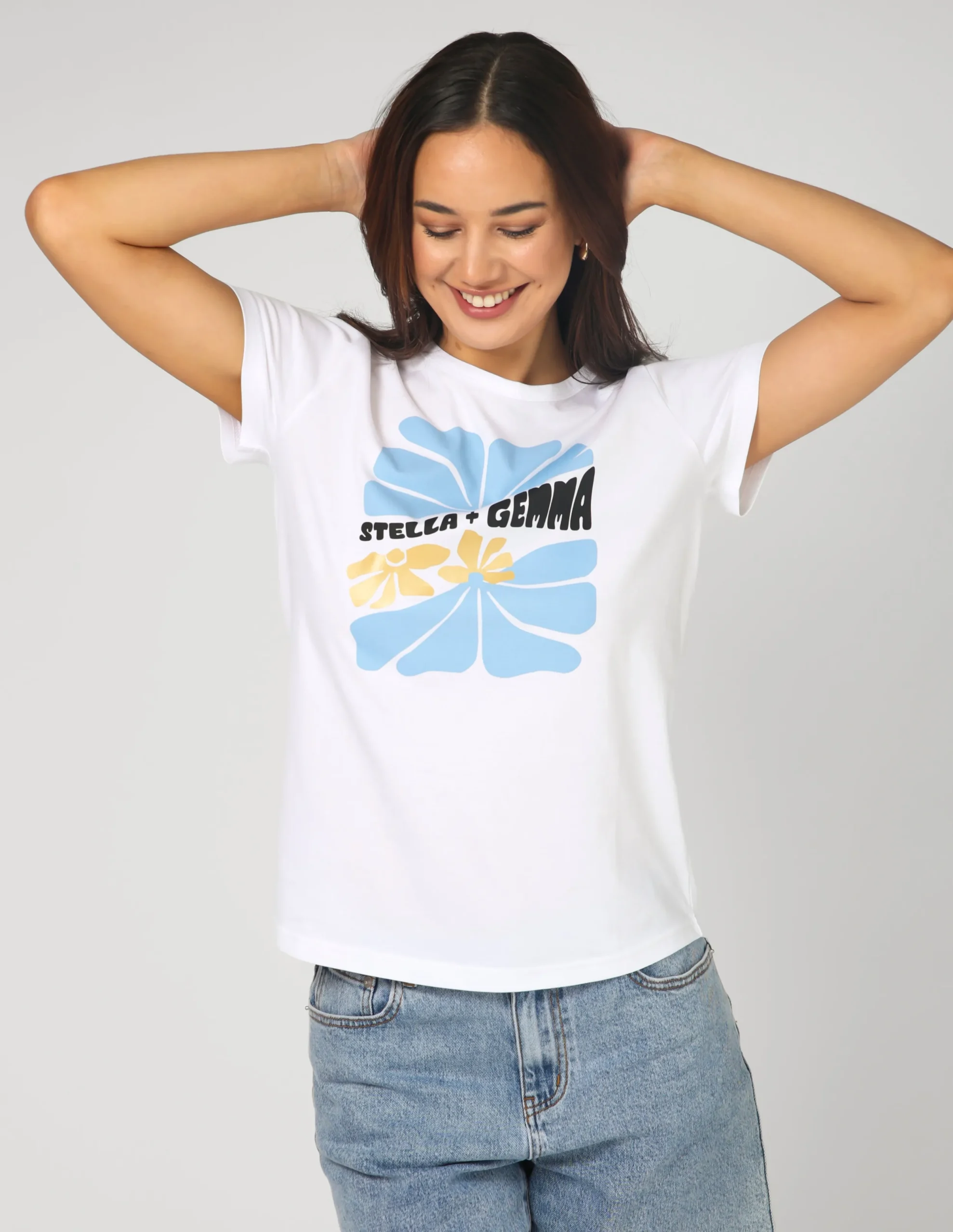T-Shirt - White Just Keep Growing