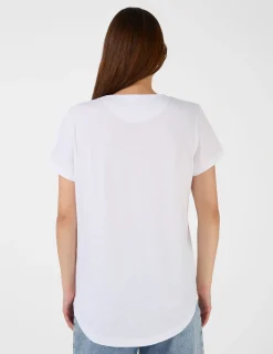 T-Shirt - White Leopard Heart