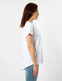 T-Shirt - White Paper Flowers Heart
