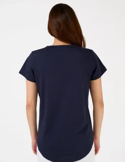 T-Shirt Icon Stripe - Navy
