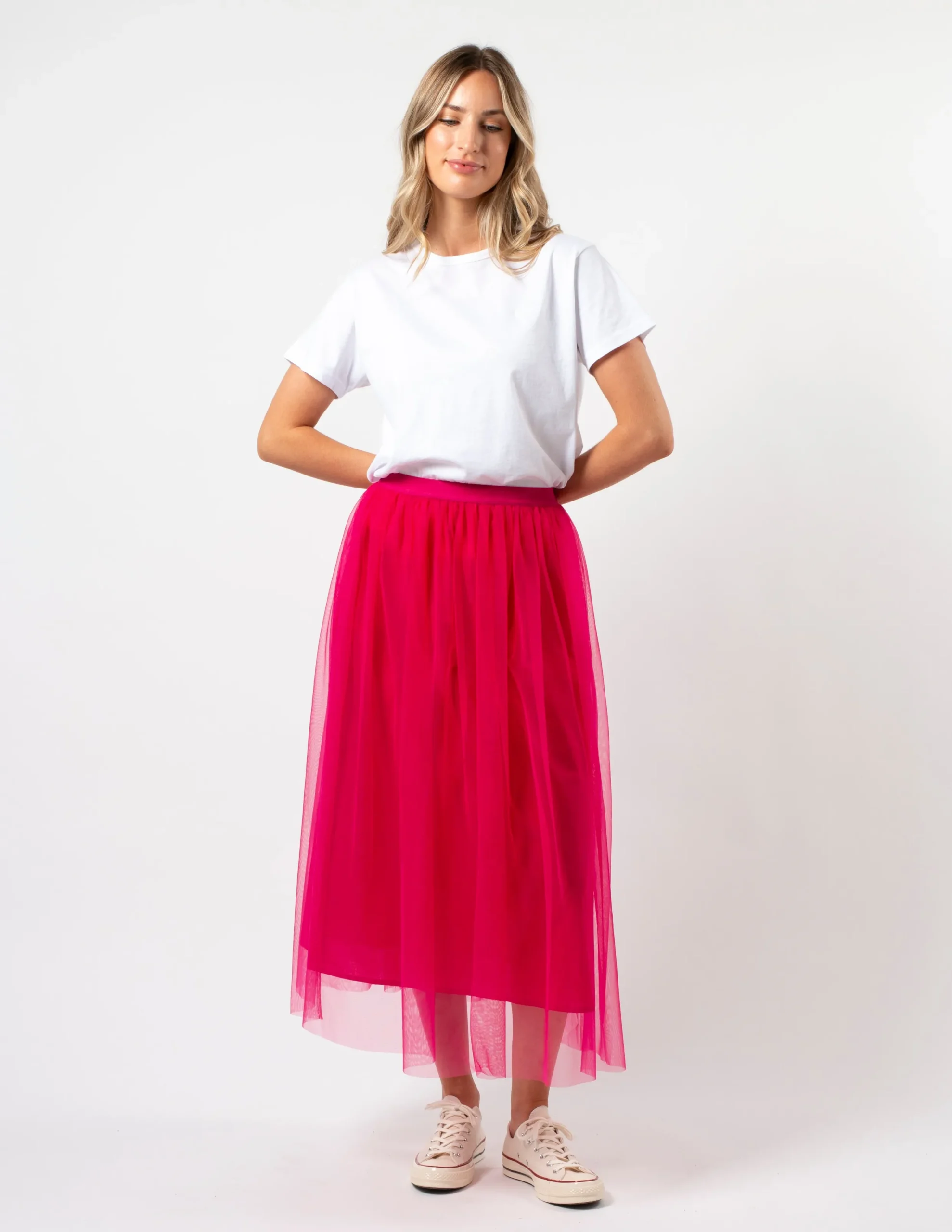 Tully Skirt - Hot Pink