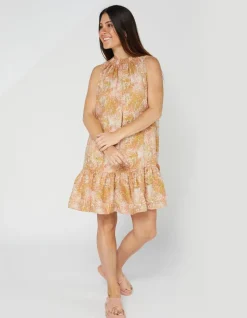 Tulum Dress - Tropical Sunset