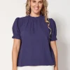 Valeria Top - Indigo
