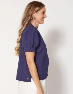 Valeria Top - Indigo