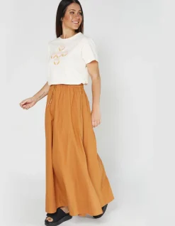 Venice Skirt - Dark Terracotta
