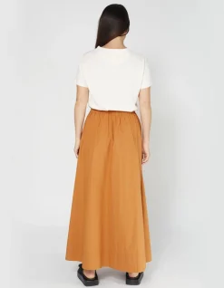 Venice Skirt - Dark Terracotta