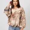 Verity Blouse - Winter Watercolour