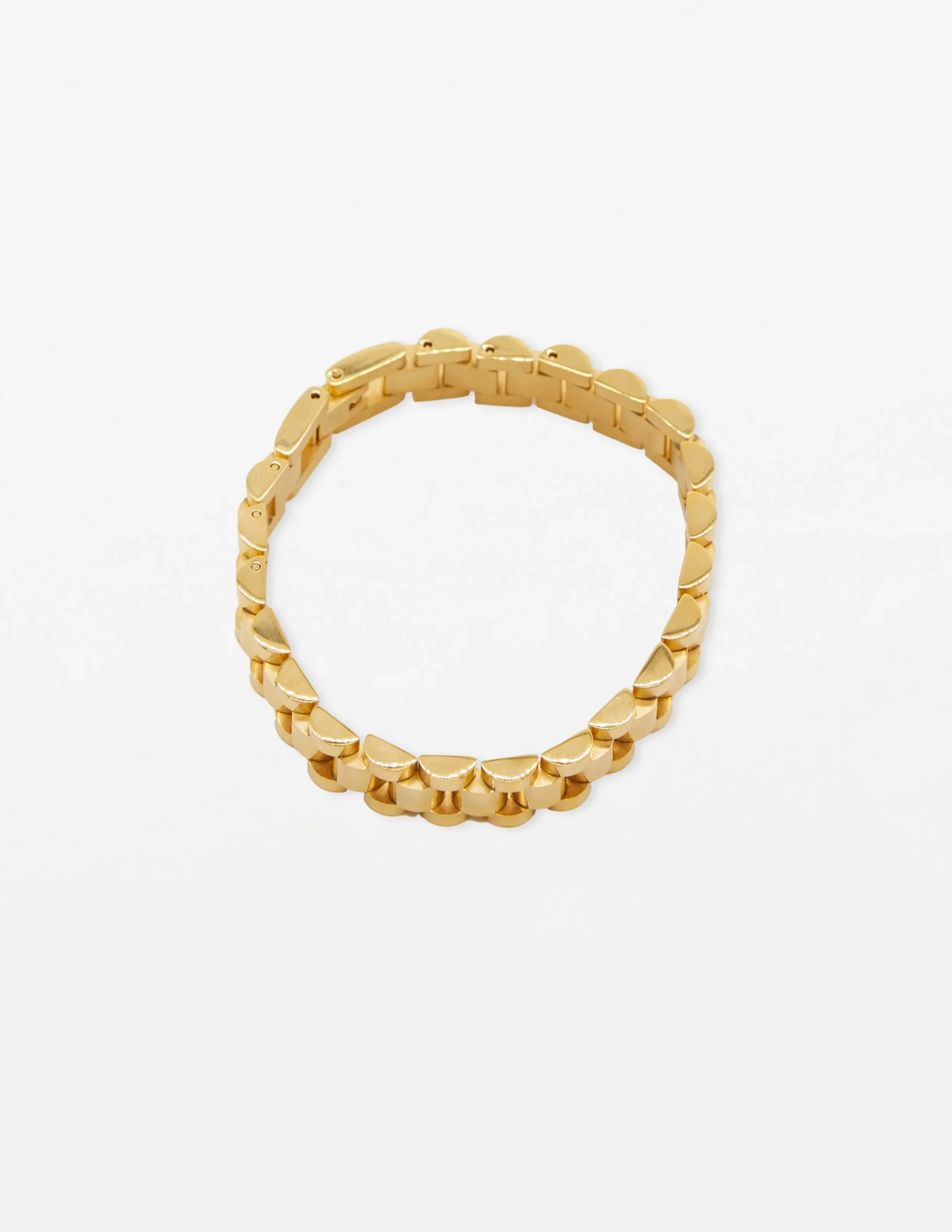 Watch Chain Strap Bracelet - Gold