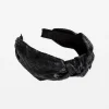 Weave Hairband - Black Knot