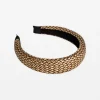 Weave Hairband - Gold