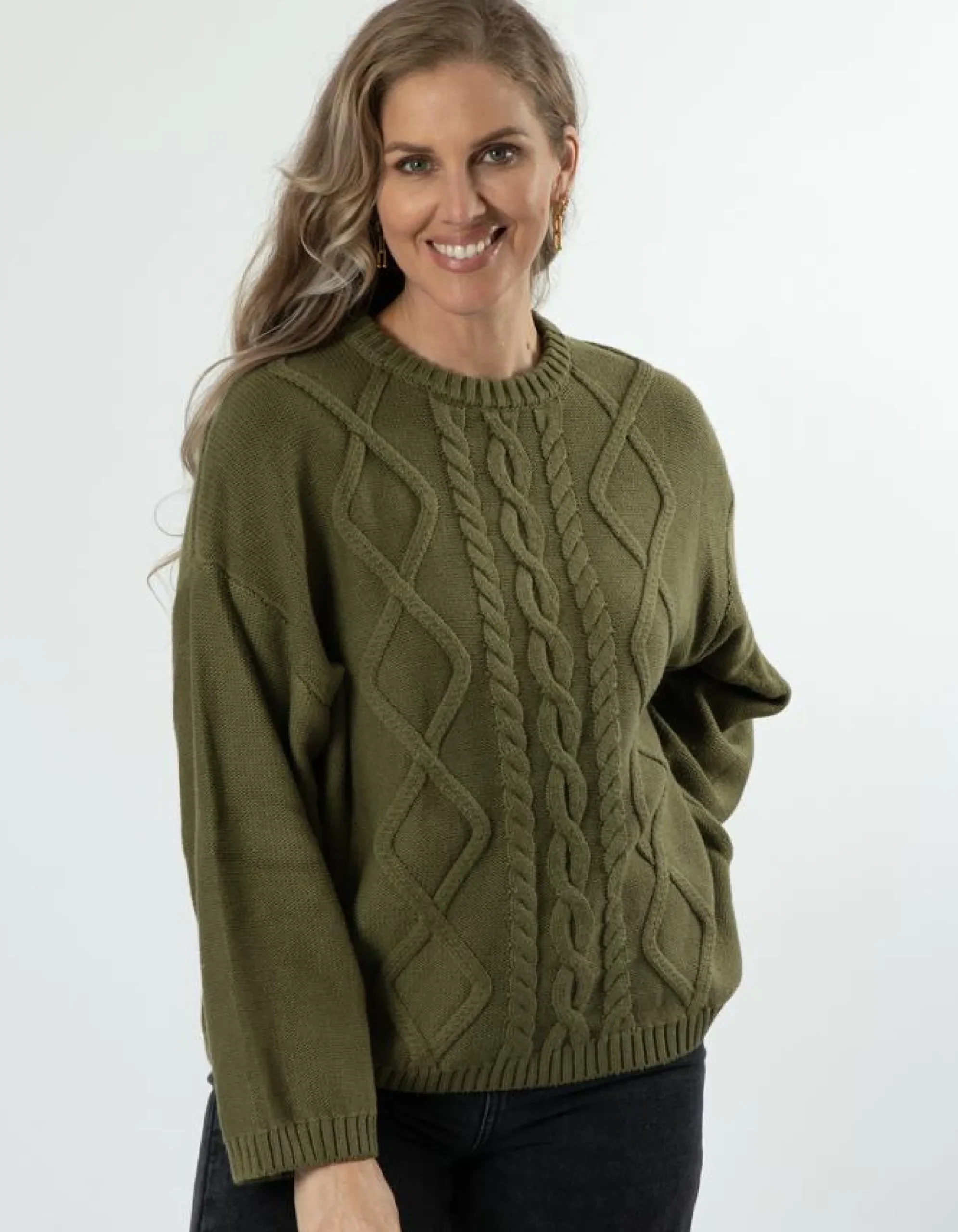Willow Jumper - Seaweed