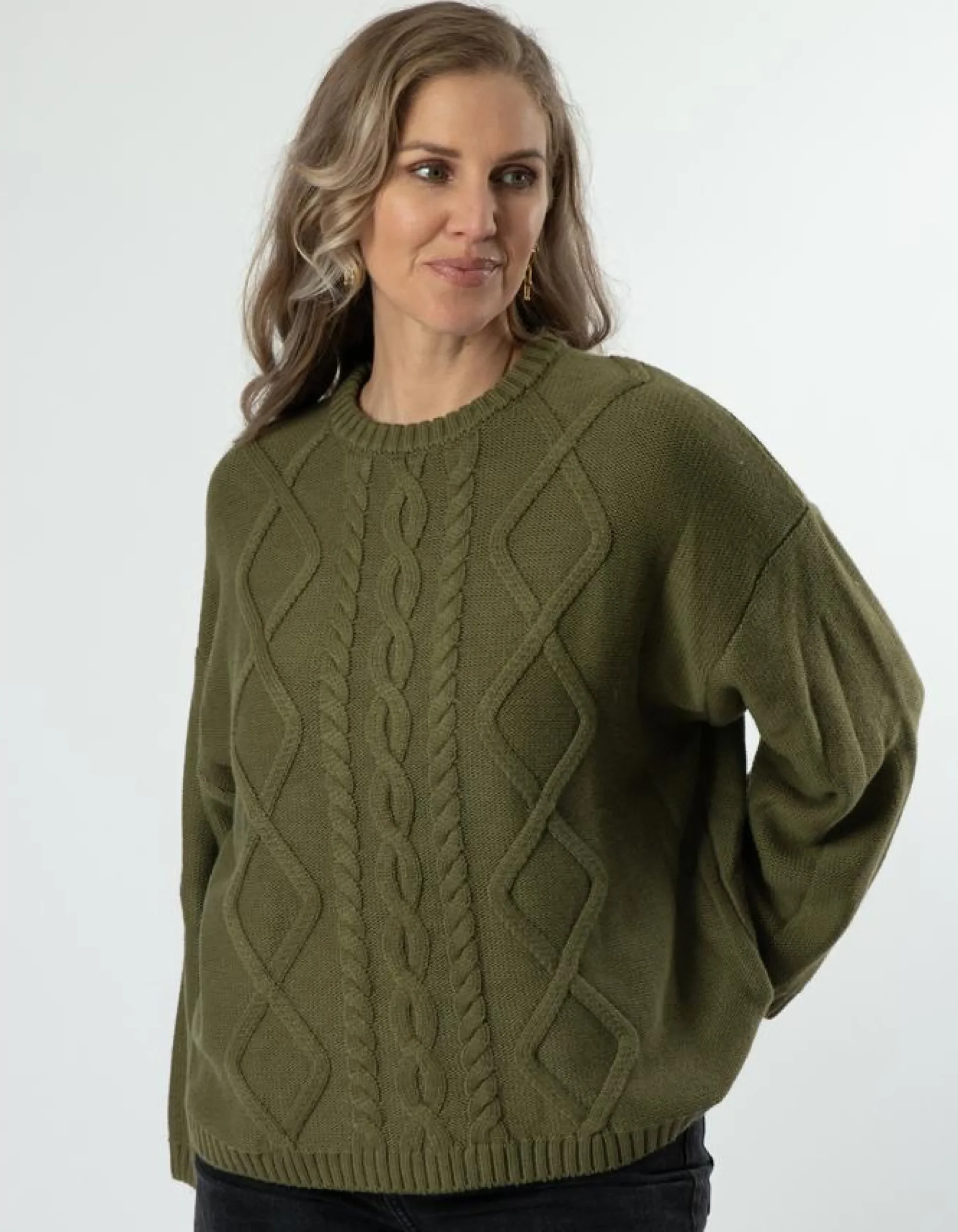 Willow Jumper - Seaweed