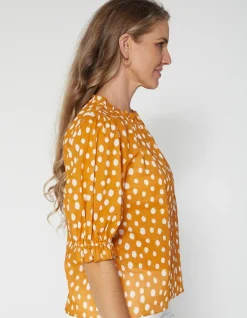 Willow Top - Peach Spot