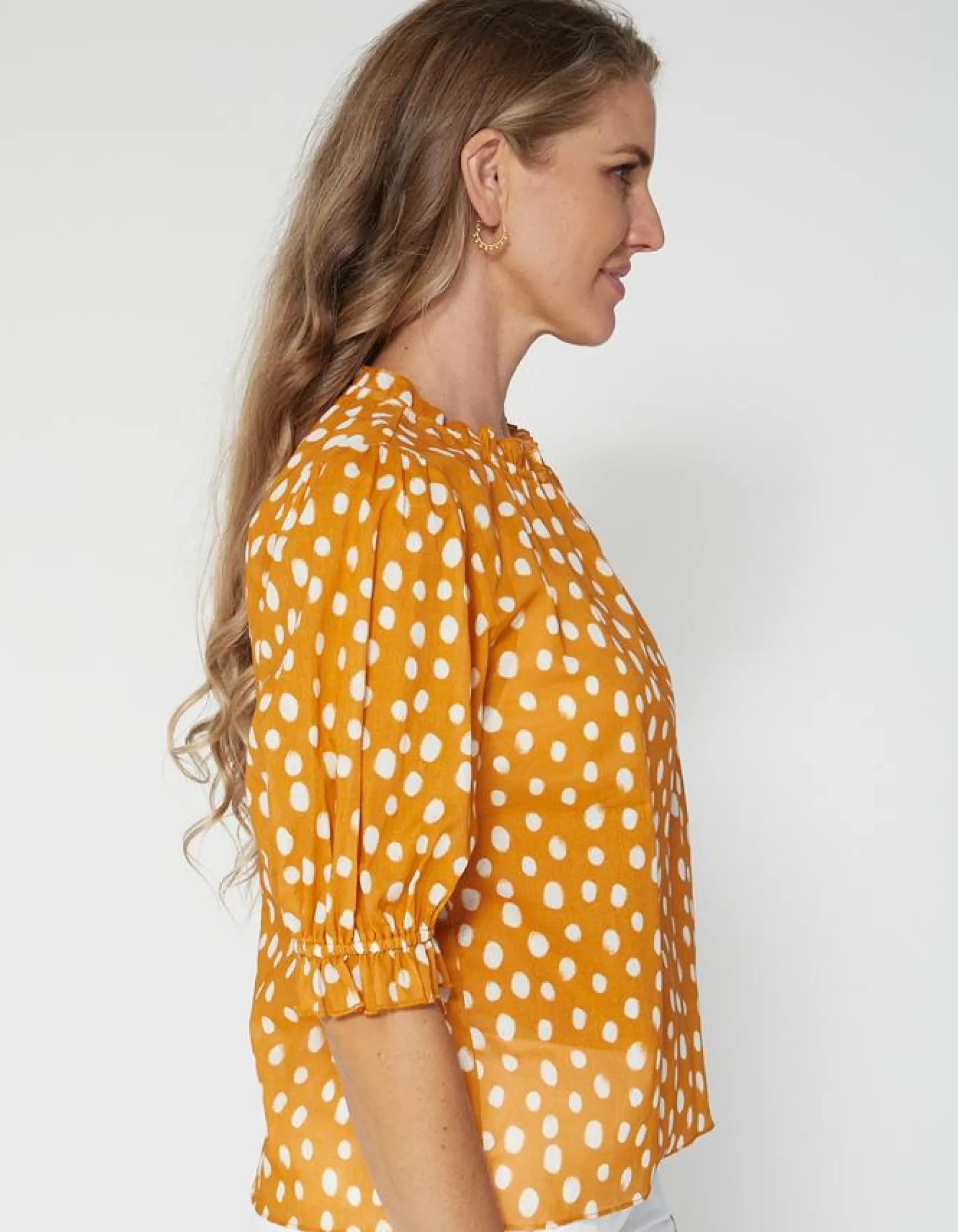 Willow Top - Peach Spot