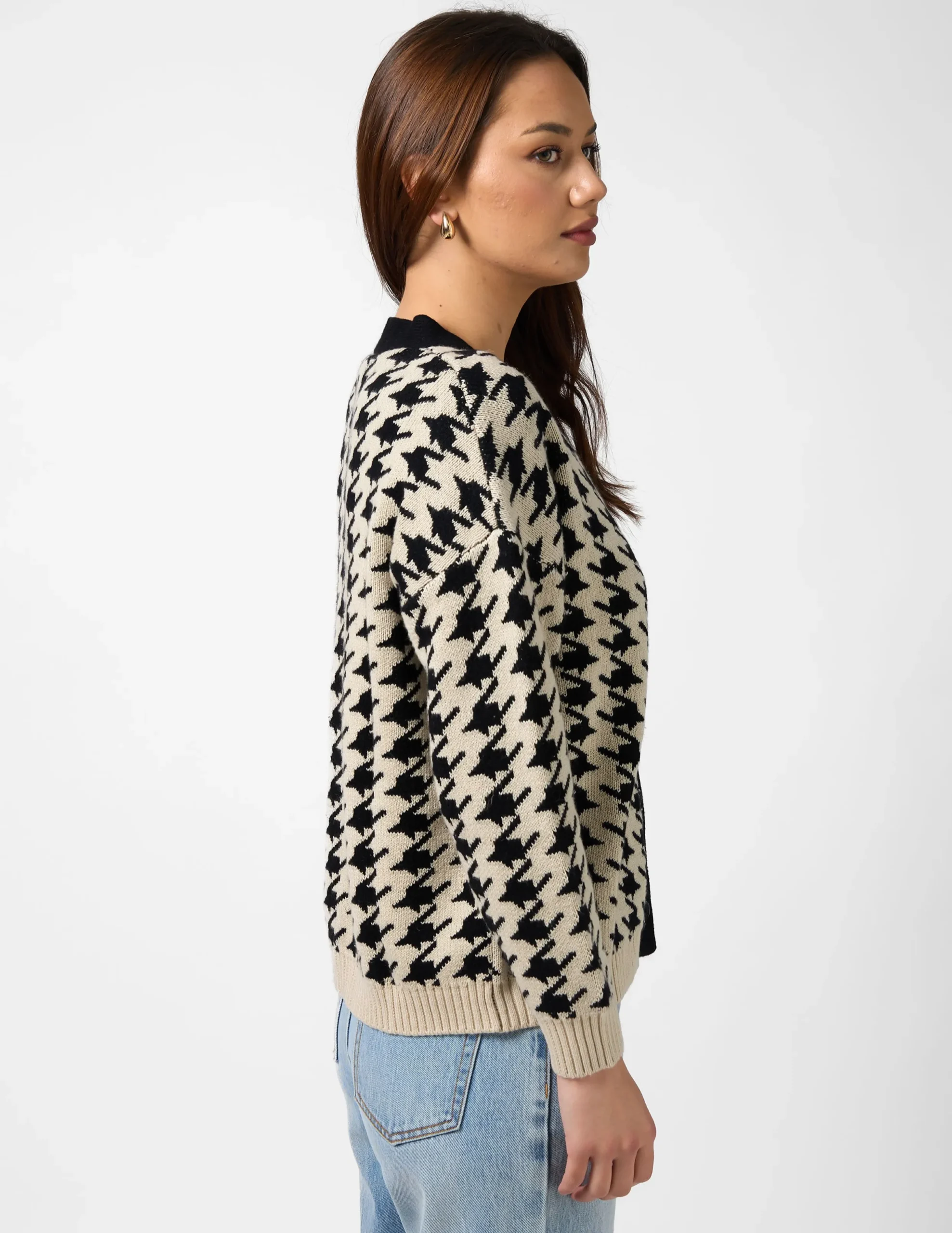Xanthe Cardigan - Black Tea